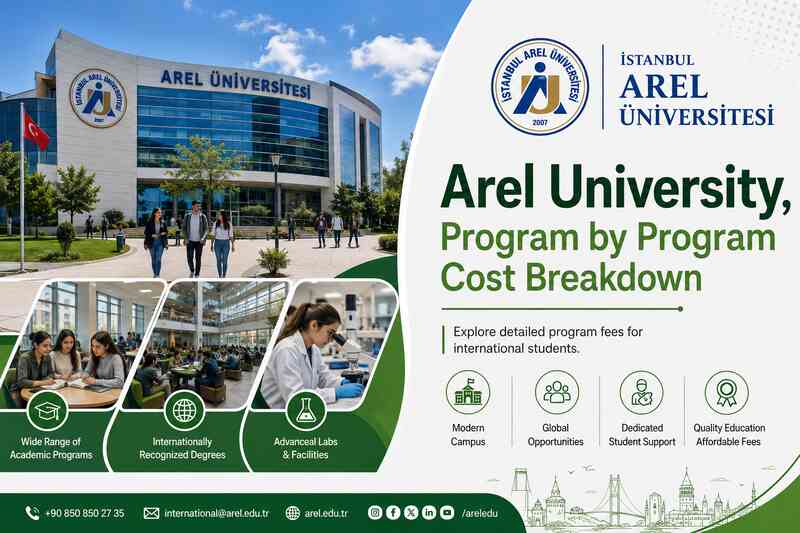 Istanbul Arel University Fees: Full Breakdown for International Students 2026–2027