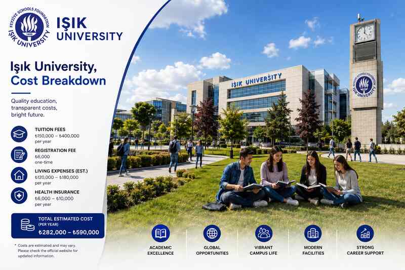 Isik University Fees for International Students: Complete 2026 Guide