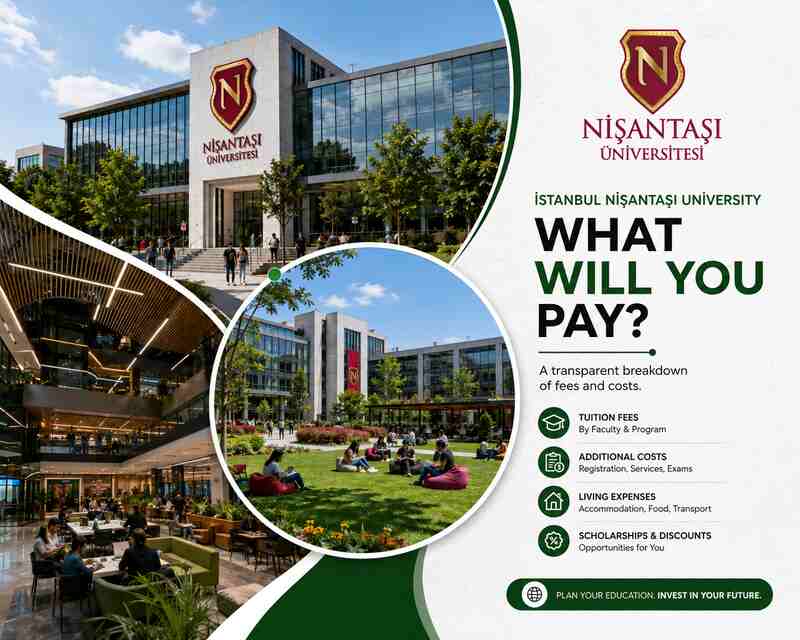 Istanbul Nisantasi University Fees for International Students 2026 – Medicine, Aviation, Dentistry & All Programs