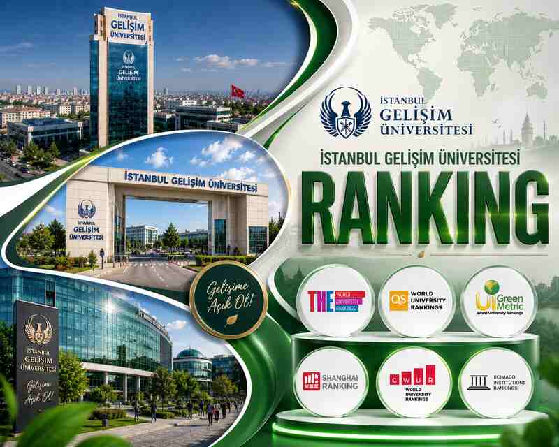 Istanbul Gelisim University Ranking 2026 - Turkey's 9th Private University on THE
