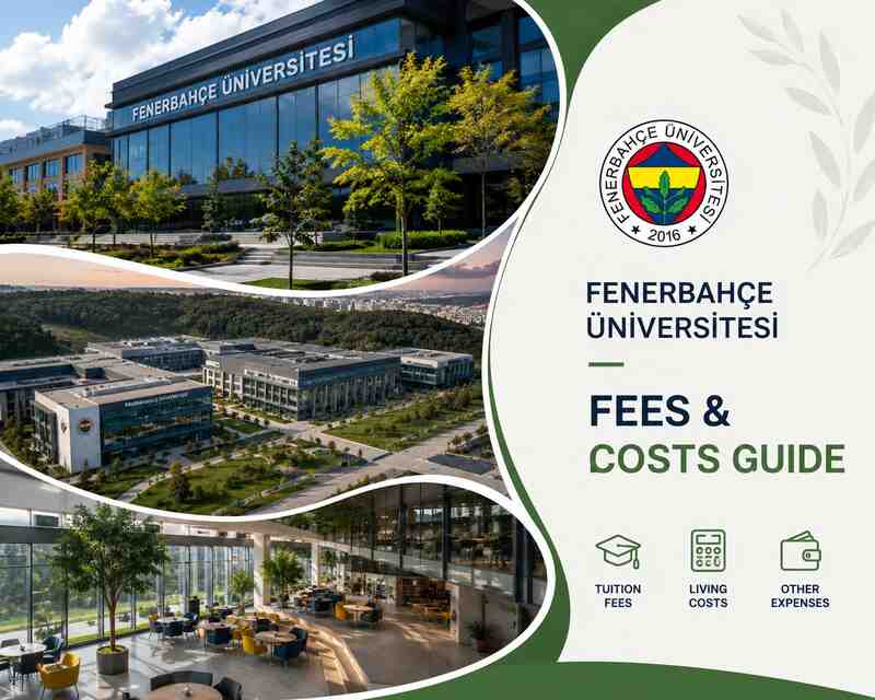 Istanbul Fenerbahce University Fees for International Students 2026 - Pharmacy, Engineering & Sports Management