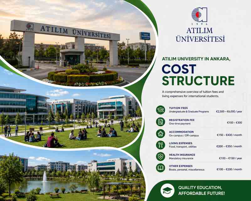 Atilim University Fees for International Students: Full 2026-2027 Breakdown