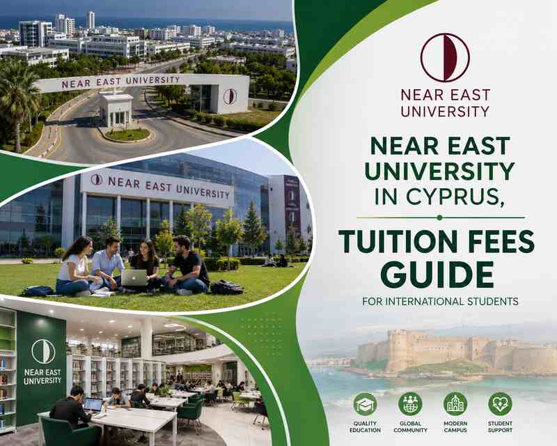 Near East University Fees for International Students 2026 - Medicine, Dentistry, Veterinary & All Programs