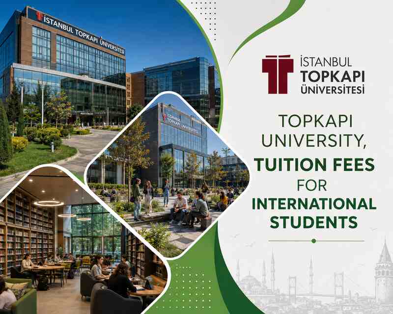 Istanbul Topkapi University Fees for International Students 2026 – Programs, Costs & Overview